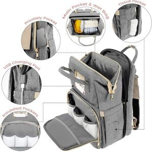 Adebo baby diaper bag